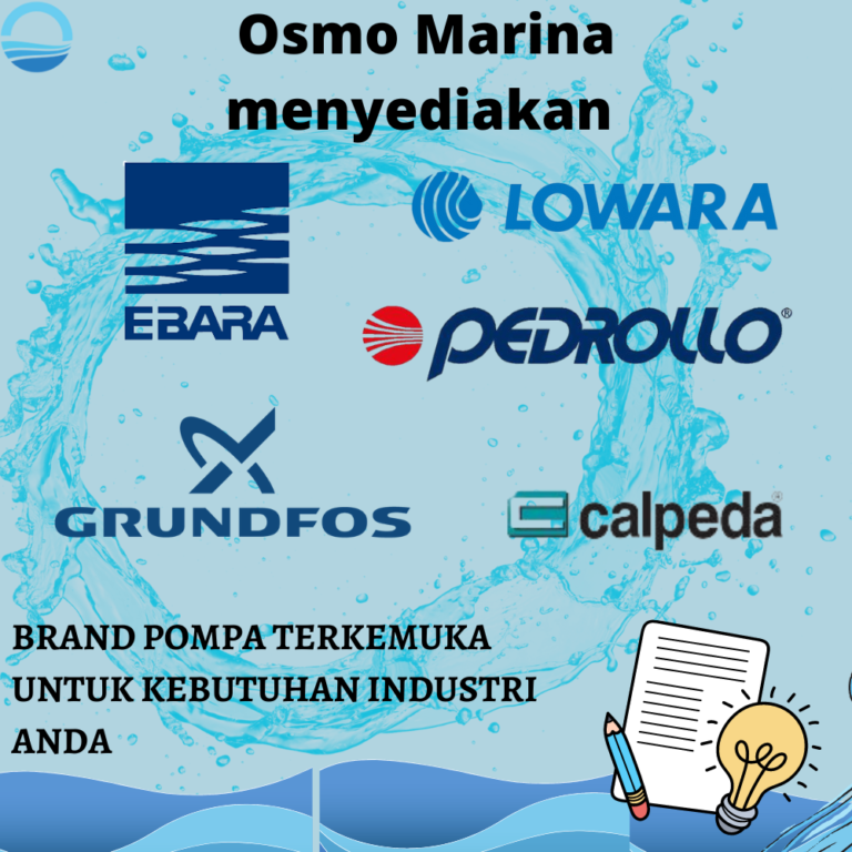 brand merk terkemuka pasar pompa indonesia