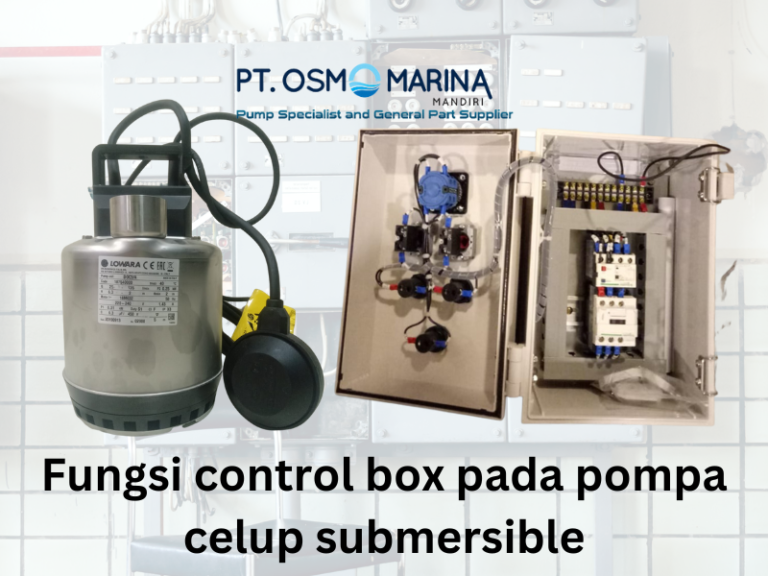 control box pompa submersible