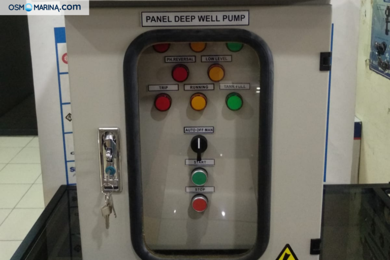 panel pompa submersible