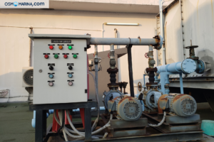 panel pompa booster